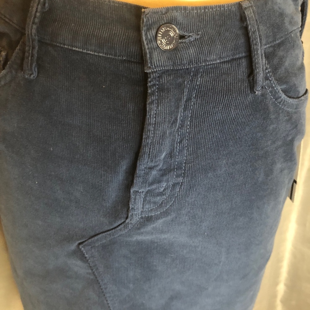 Mother corduroy skirt. Size 27. Steel blue - Picture 5 of 13